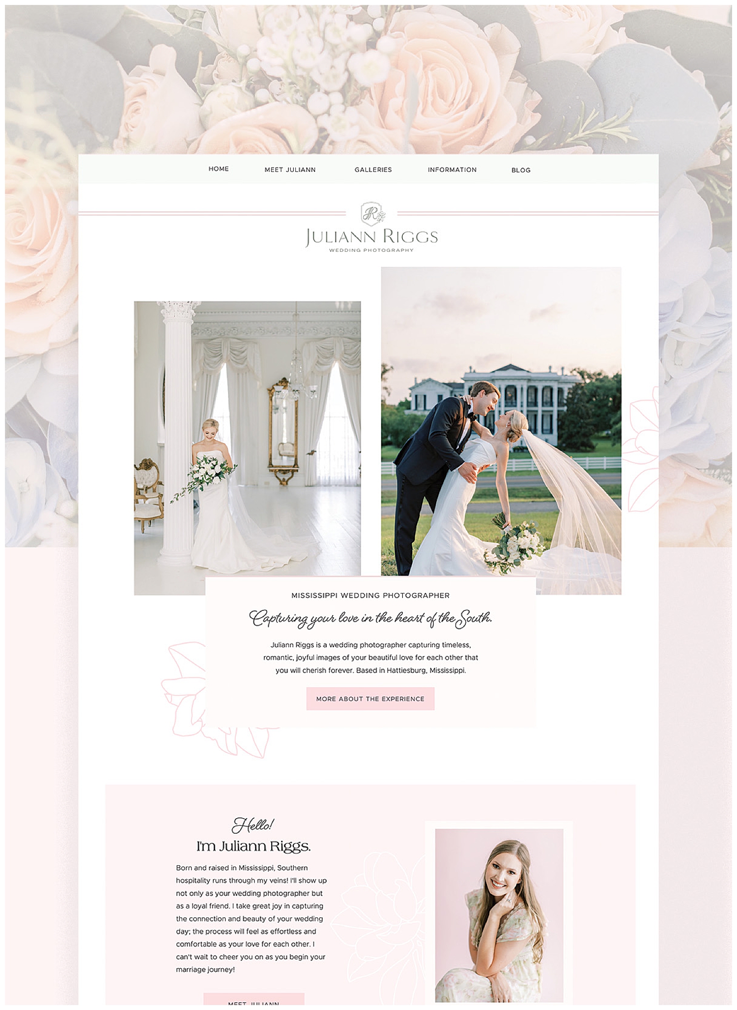 A Mississippi wedding photographer goes through a rebrand.