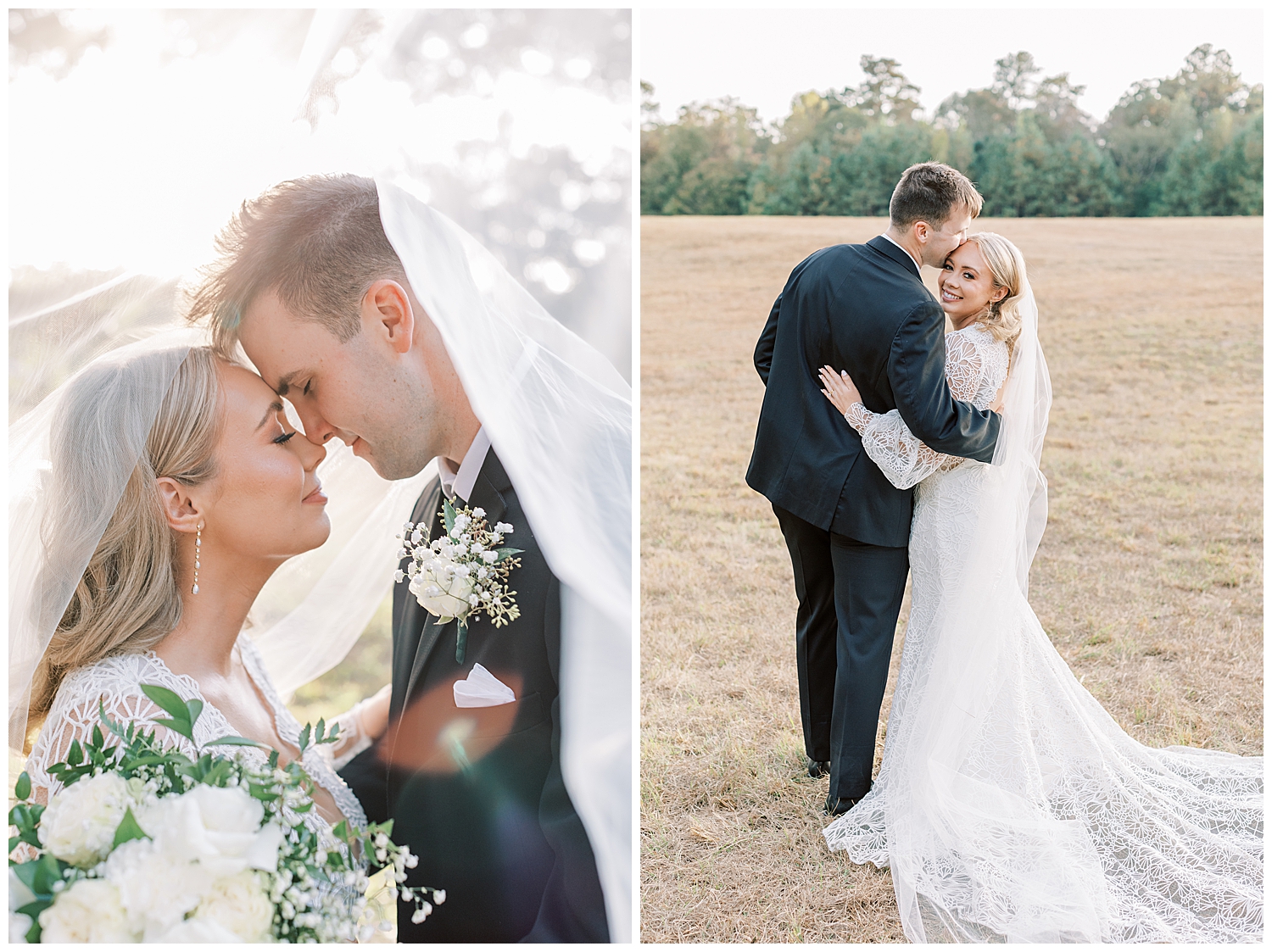 Juliann Riggs Photography captures sunset portraits of the newly married couple featured in Signature Magazine.