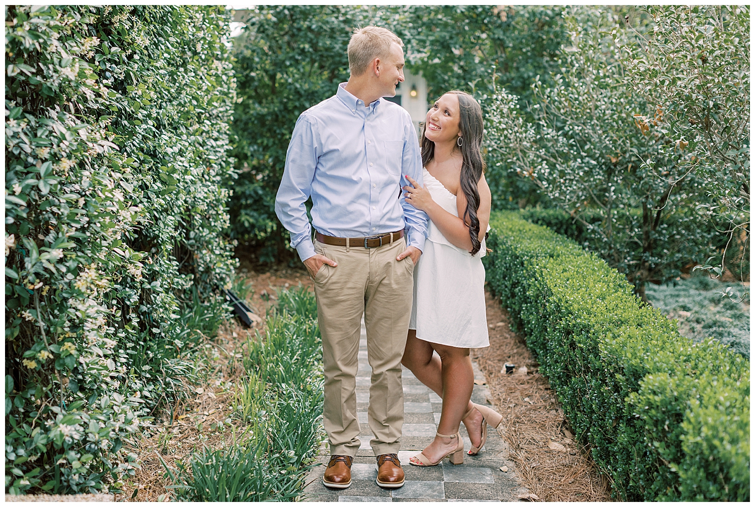 Juliann Riggs Photography captures a Hattiesburg engagement session.